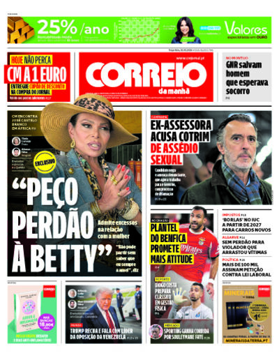 Capa do jornal