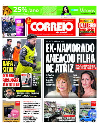 Capa do jornal