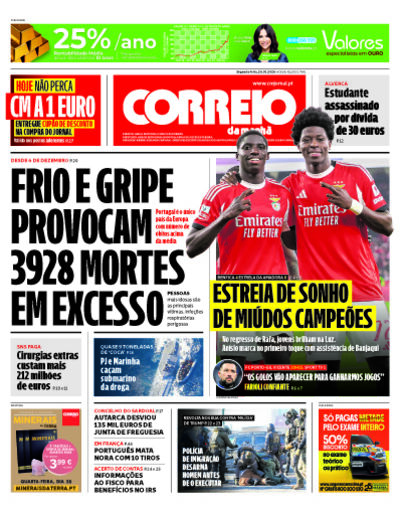 Capa do jornal