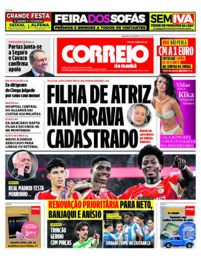 Capa do jornal
