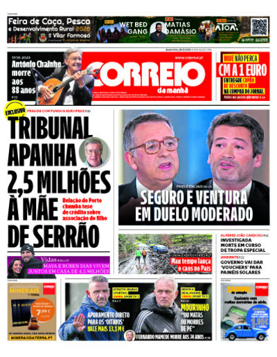 Capa do jornal