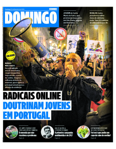 Capa de domingo, 01 de fevereiro de 2026