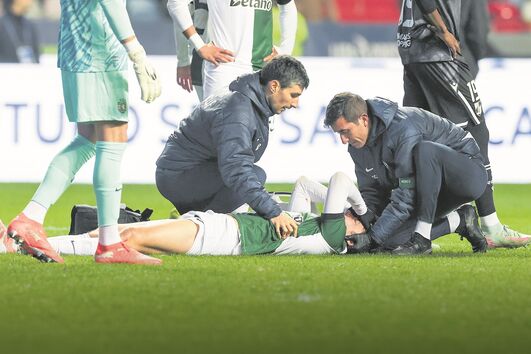 Onda de lesões fragiliza Sporting