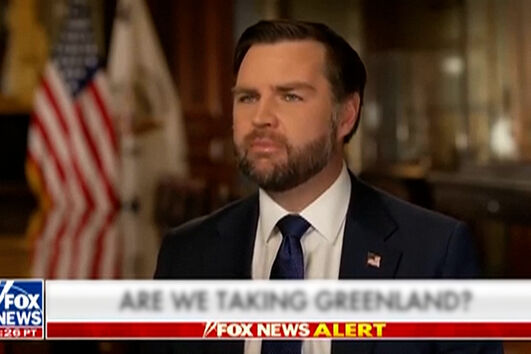 JD Vance diz que "obviamente” a Dinamarca não fez um “bom trabalho” a proteger a Gronelândia 