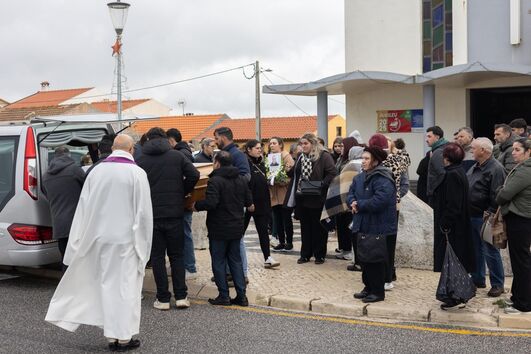 Funeral pescador morto à facada na Praia da Leiosa, Figueira da Foz