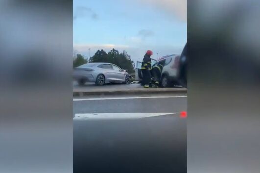 Três feridos, um deles grave, após acidente na EN249 em São Domingos de Rana