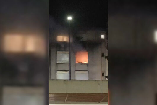Pelo menos 13 feridos em incêndio em prédio em Santarém. Um bombeiro entre as vítimas