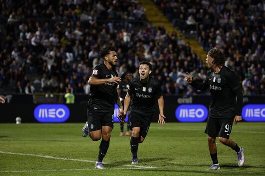 Luis Suárez e Pote arriscam desfalcar a equipa do Sporting para o jogo com o FC Porto no Dragão