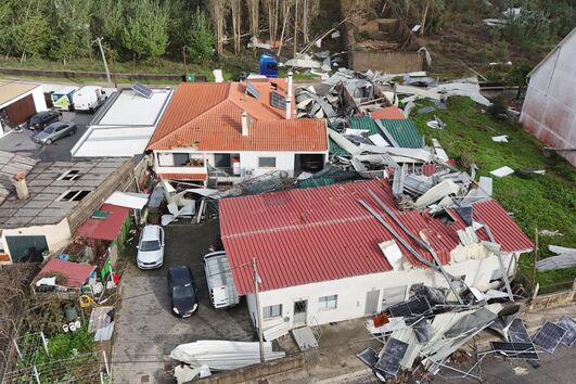 Quase todas as casas no concelho de Pombal têm danos devido à depressão Kristin