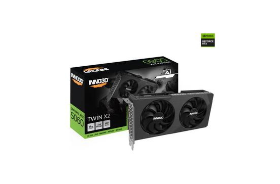 Placa Gráfica Inno3D GeForce RTX 5060 TWIN X2 8GB GDDR7