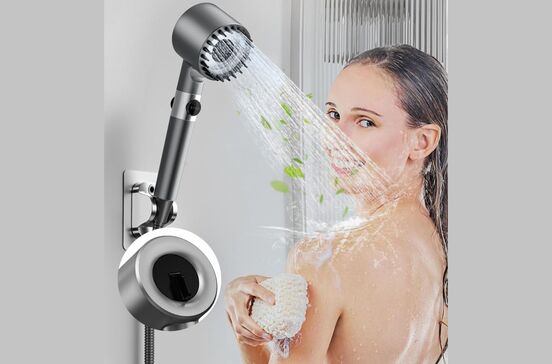 Cabeça de duche Searoads: banhos com tratamento de spa e poupança de água