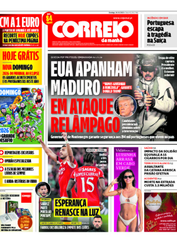 Capa do jornal