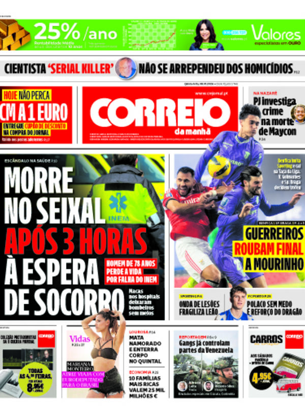 Capa do jornal