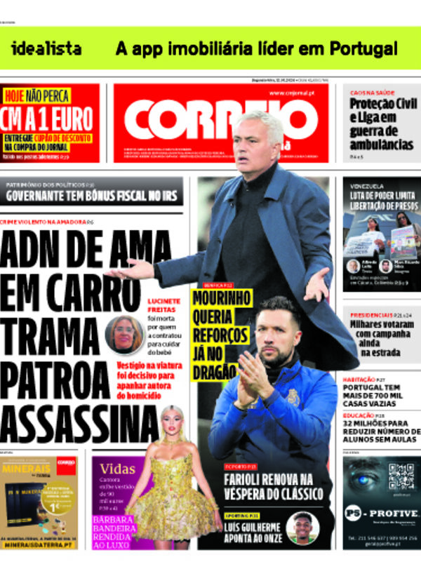 Capa do jornal