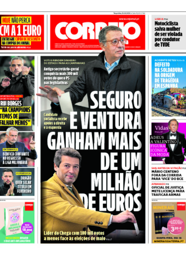 Capa do jornal