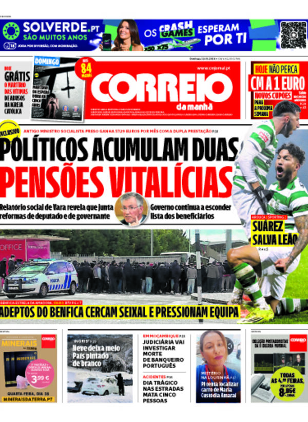 Capa do jornal
