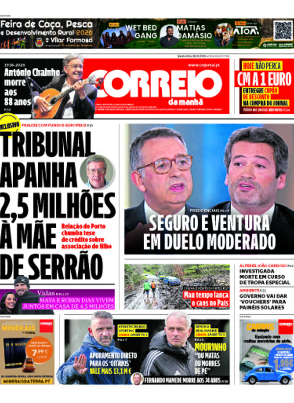 Capa do jornal