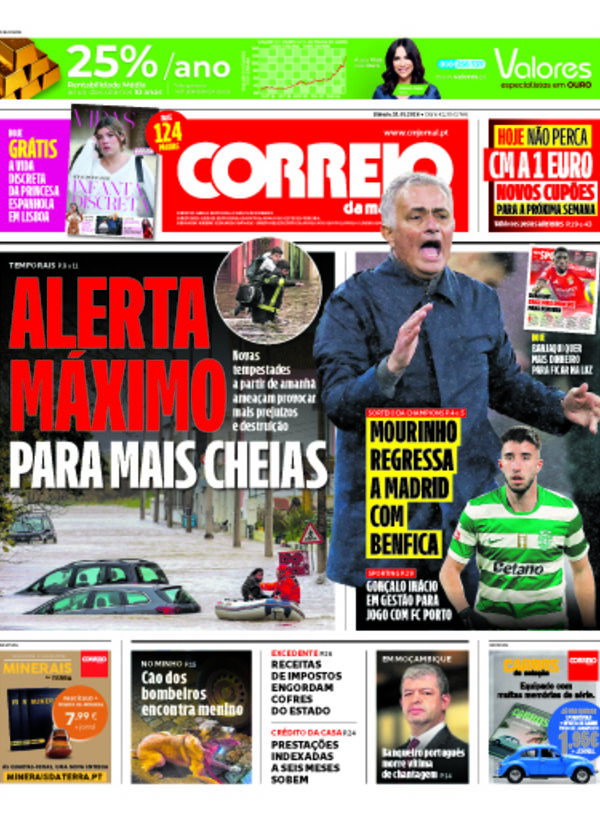 Capa do jornal