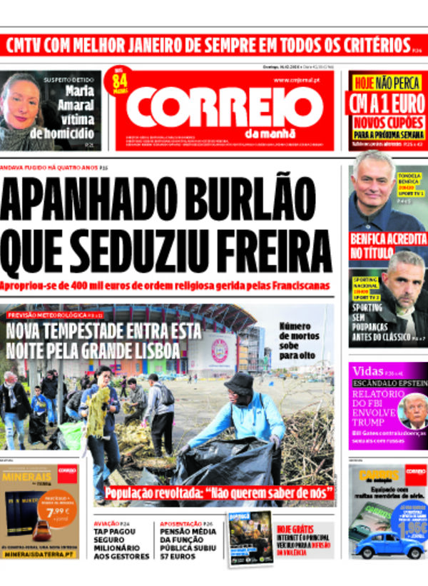 Capa do jornal