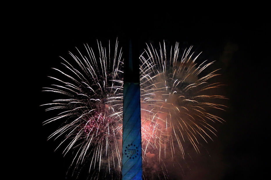 Ano Novo em Washington, nos EUA