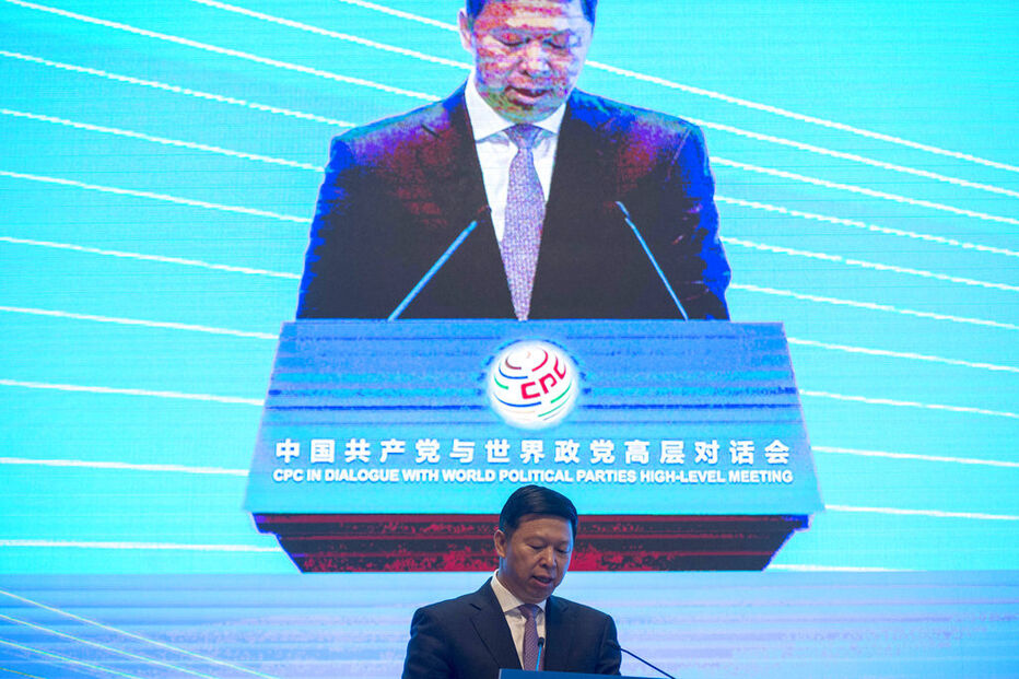 Encontro de alto nível do Partido Comunista Chinês com partidos políticos mundiais