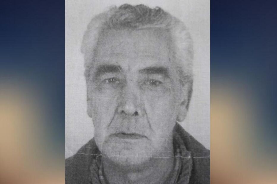 Retrato de homem mais velho com cabelo grisalho