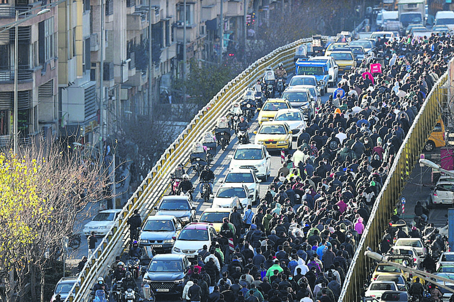 Protestos começaram no passado domingo 