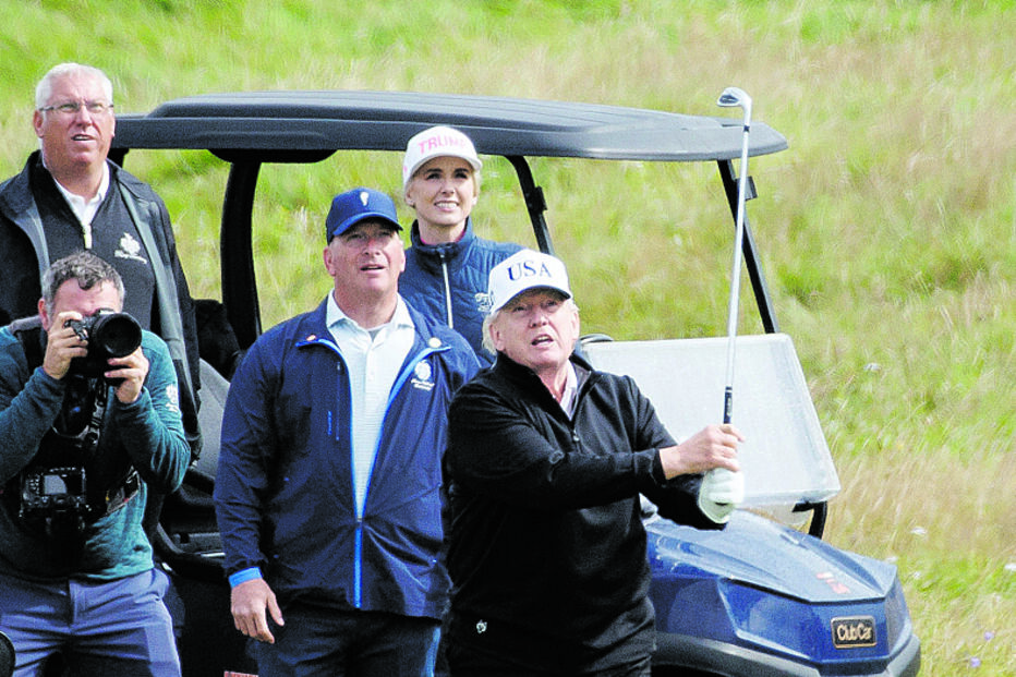 Donald Trump garante que está de “perfeita saúde”