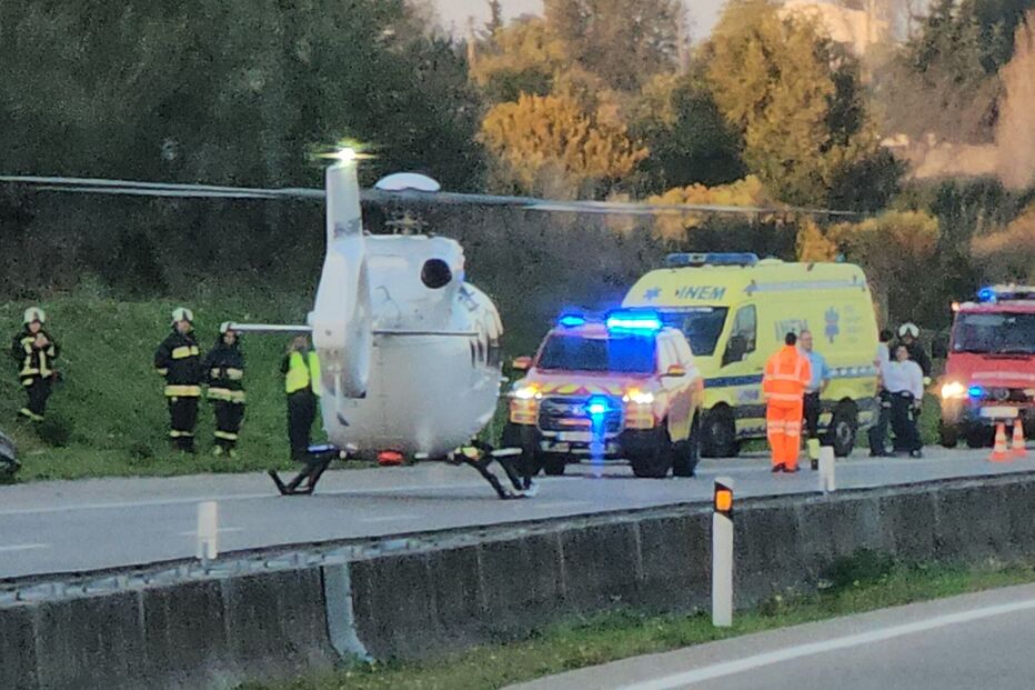 Um ferido grave em despiste de carro na A1 em Póvoa de Santarém