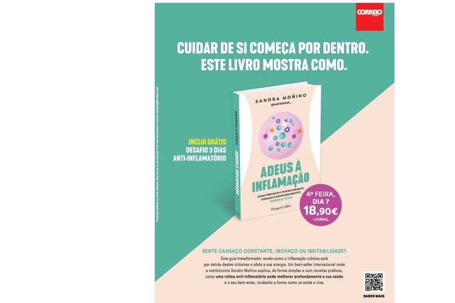 Guia revela como a inflamação crónica afeta a energia e o bem-estar