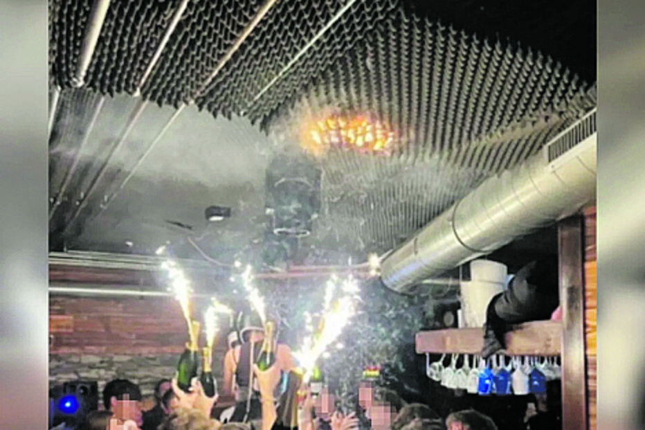 Bar suíço onde houve um trágico incêndio na Passagem de Ano