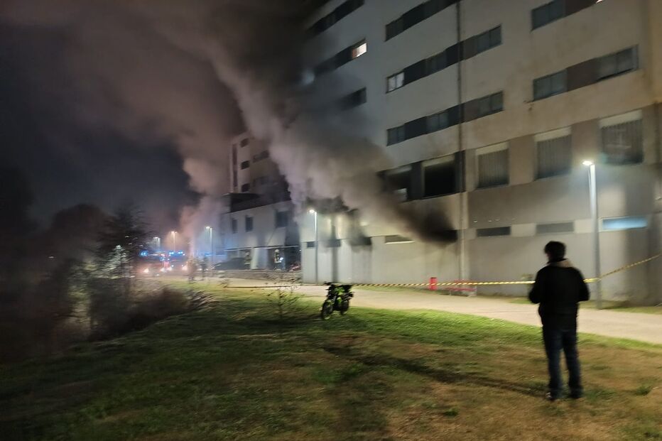 Incêndio causou 111 desalojados em Paços de Ferreira