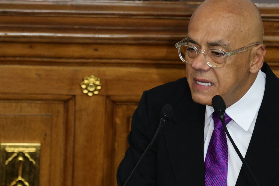 Presidente da Assembleia Nacional da Venezuela, Jorge Rodríguez