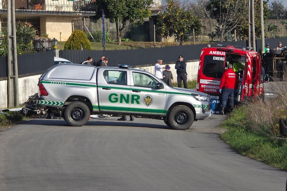 Mulher morre em colisão entre dois veículos em Águeda