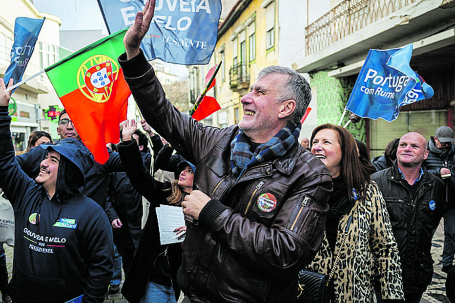 Gouveia e Melo em campanha para as presidenciais