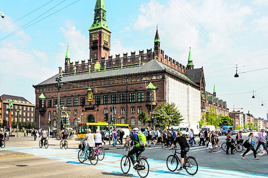 Copenhaga, na Dinamarca, ocupa o 2.º lugar