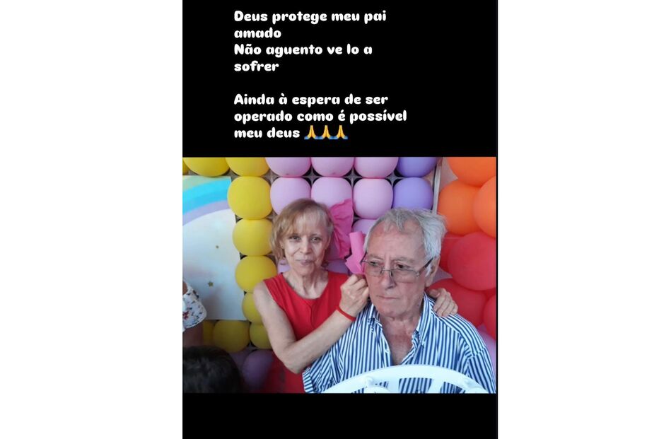 Pai de Ruth Marlene aguarda cirurgia após múltiplas fraturas