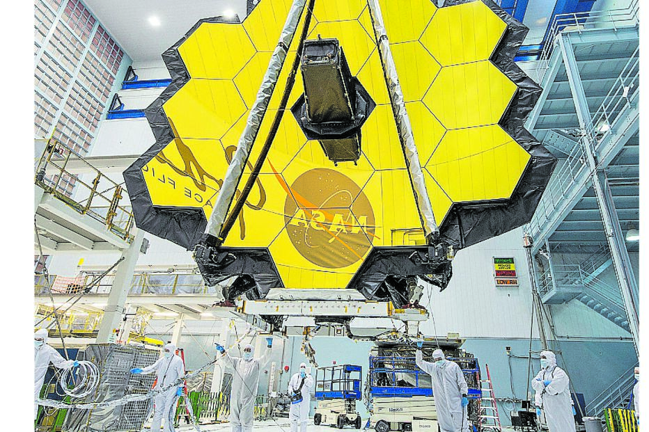 Telescópio espacial James Webb ficou concluído em 2021