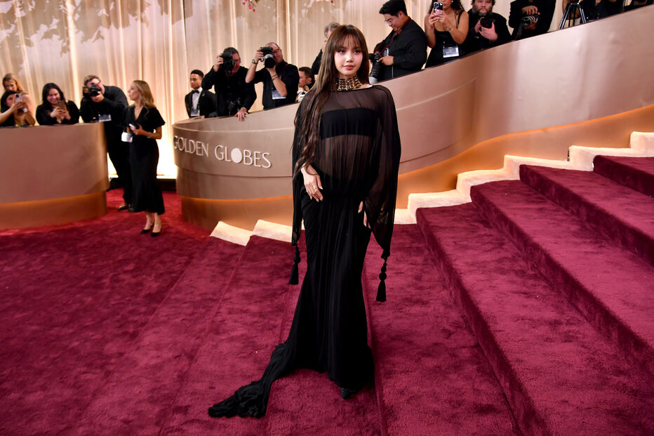 Lisa na 83.ª edição dos Globos de Ouro, este domingo