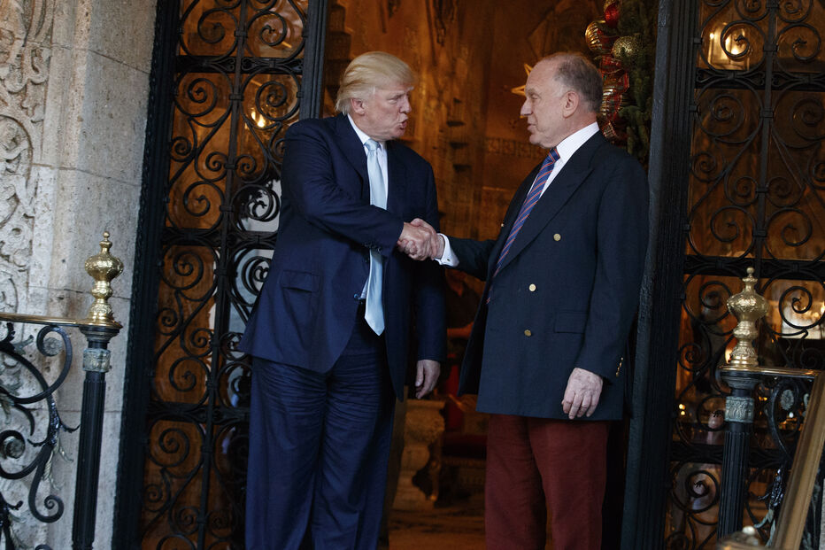 Donald Trump e Ronald Lauder