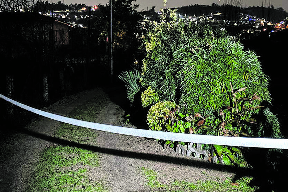 Local onde homem foi encontrado morto