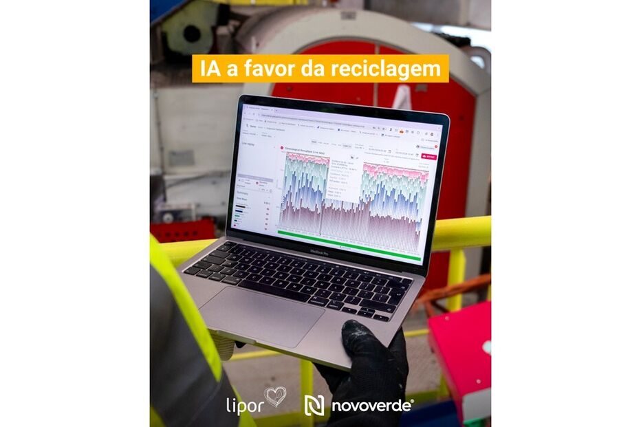 Inteligência Artificial melhora triagem de resíduos na LIPOR e Novo Verde