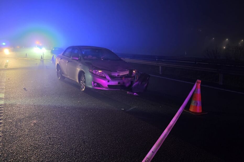 Mulher morre atropelada na A7 em Famalicão após colisão