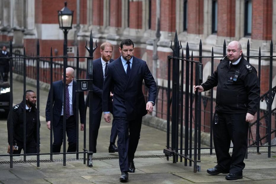 Príncipe Harry no Supremo Tribunal de Londres