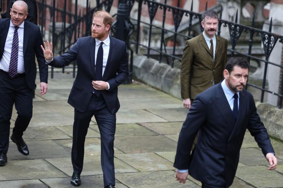 Príncipe Harry no Supremo Tribunal de Londres