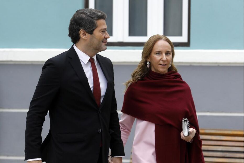 André Ventura e Dina Nunes Ventu