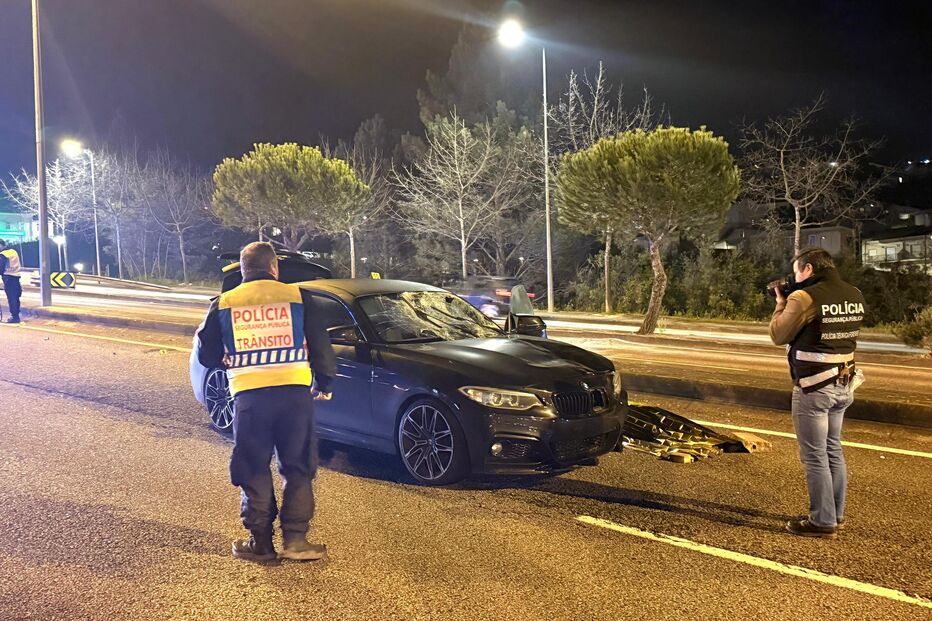 Homem morre atropelado ao atravessar estrada fora da passadeira em Coimbra