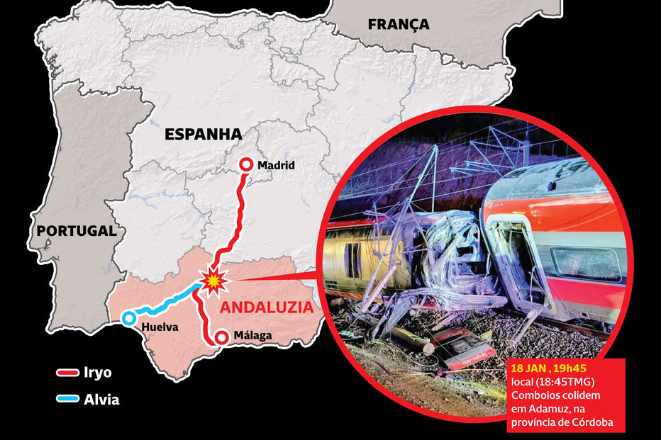 Falha na soldadura da via terá causado tragédia ferroviária em Espanha