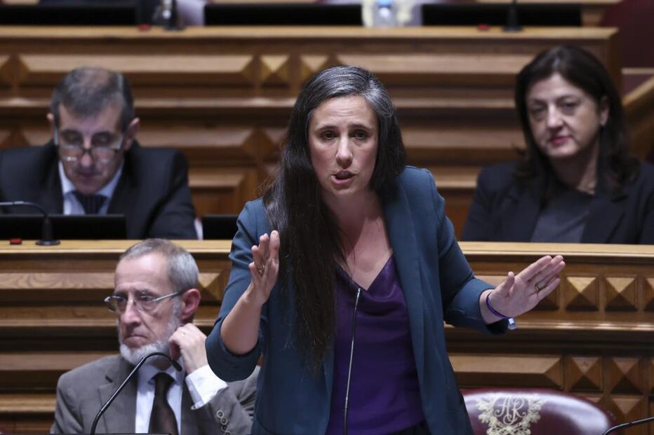Isabel Mendes Lopes discursa na Assembleia da República