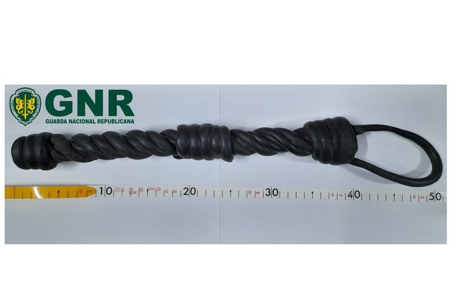 GNR apreendeu bastão artesanal